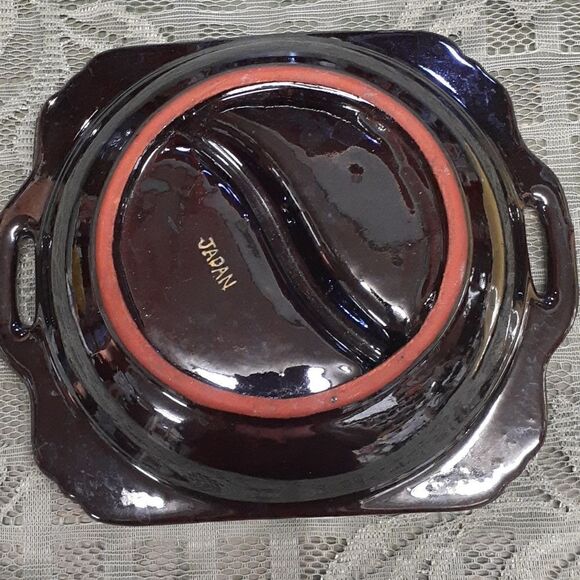 Bundle of 2 Japanese hand painted pieces - Picture 8 of 11